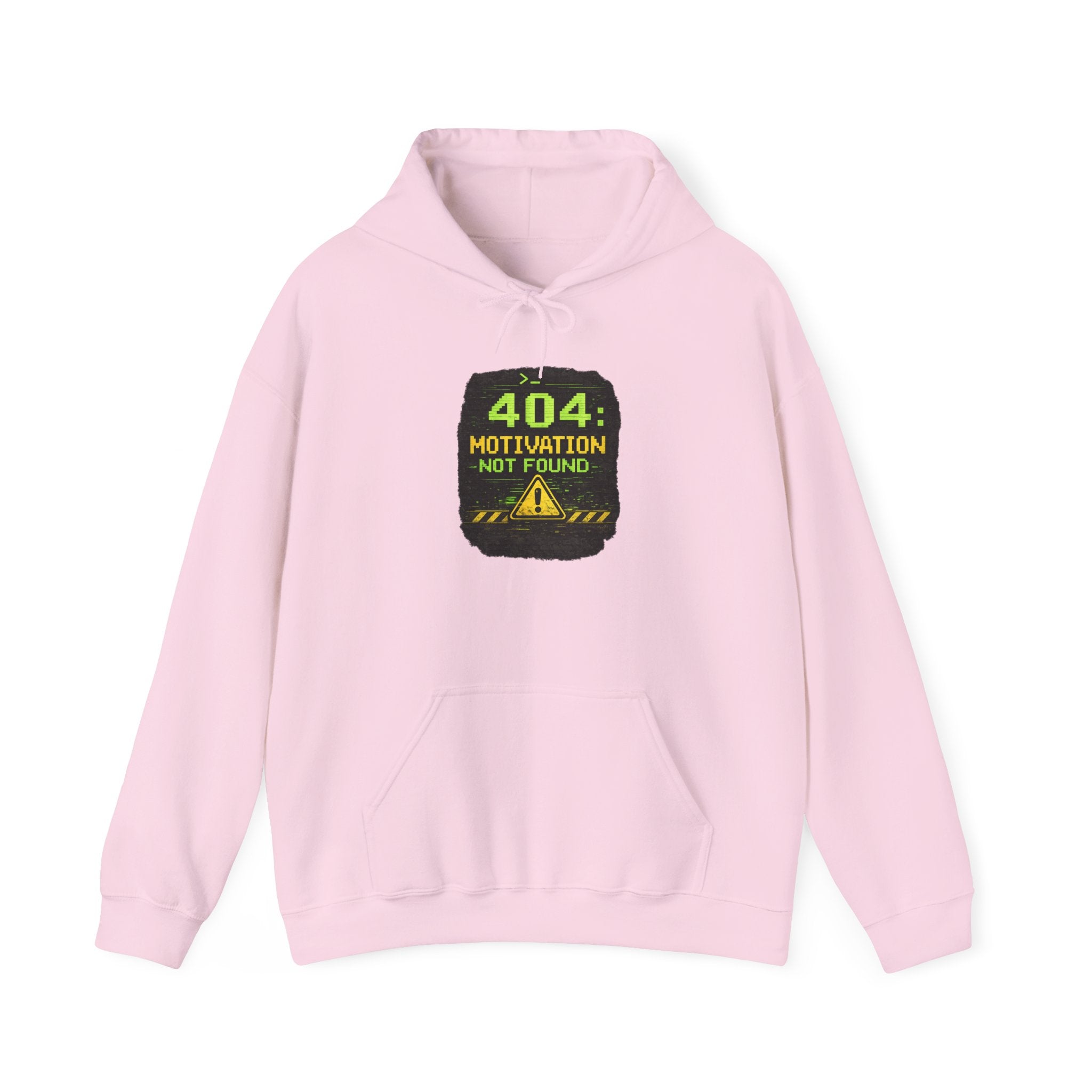 "Error 404 Motivation Not Found" IT Humor Unisex Heavy Blend™ Hoodie
