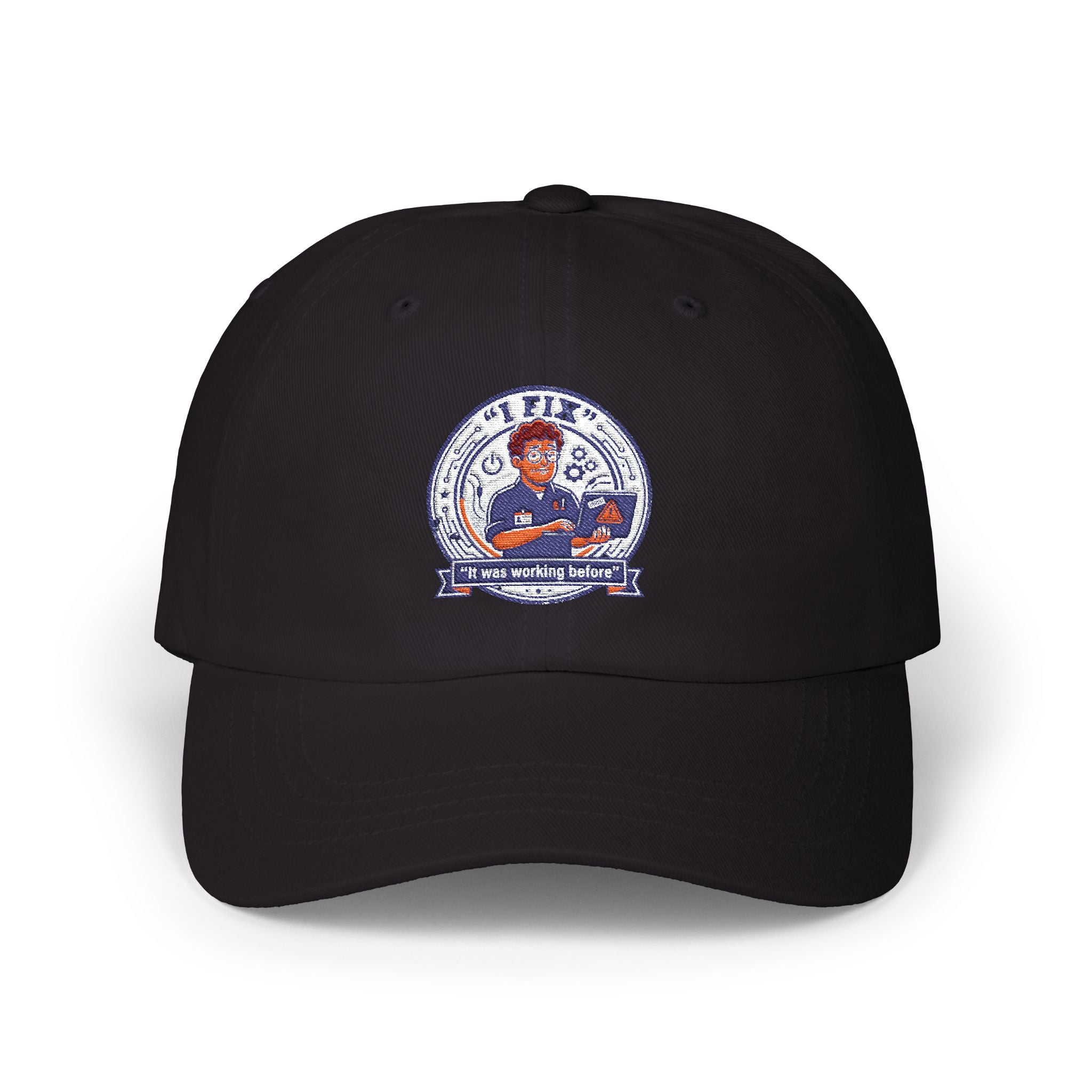 "I Fix: It Worked Before" Tech Humor Funny IT Baseball Hat/Cap