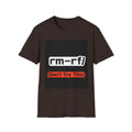 "rm -rf/ (Don't Try This)" Funny IT T-Shirt Hacker Tech Humor Command Tee