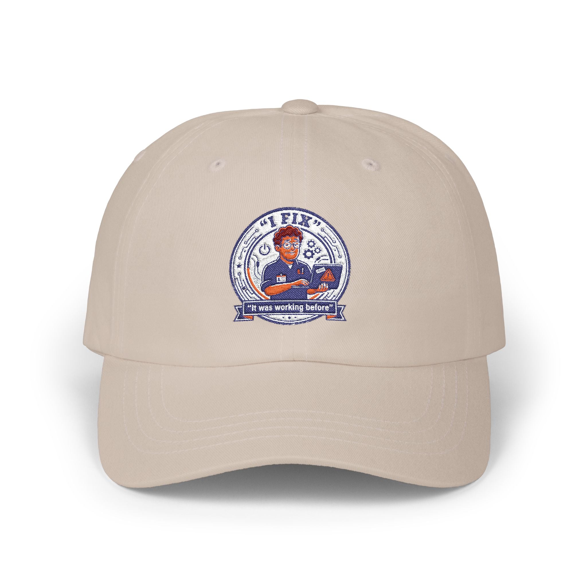 "I Fix: It Worked Before" Tech Humor Funny IT Baseball Hat/Cap