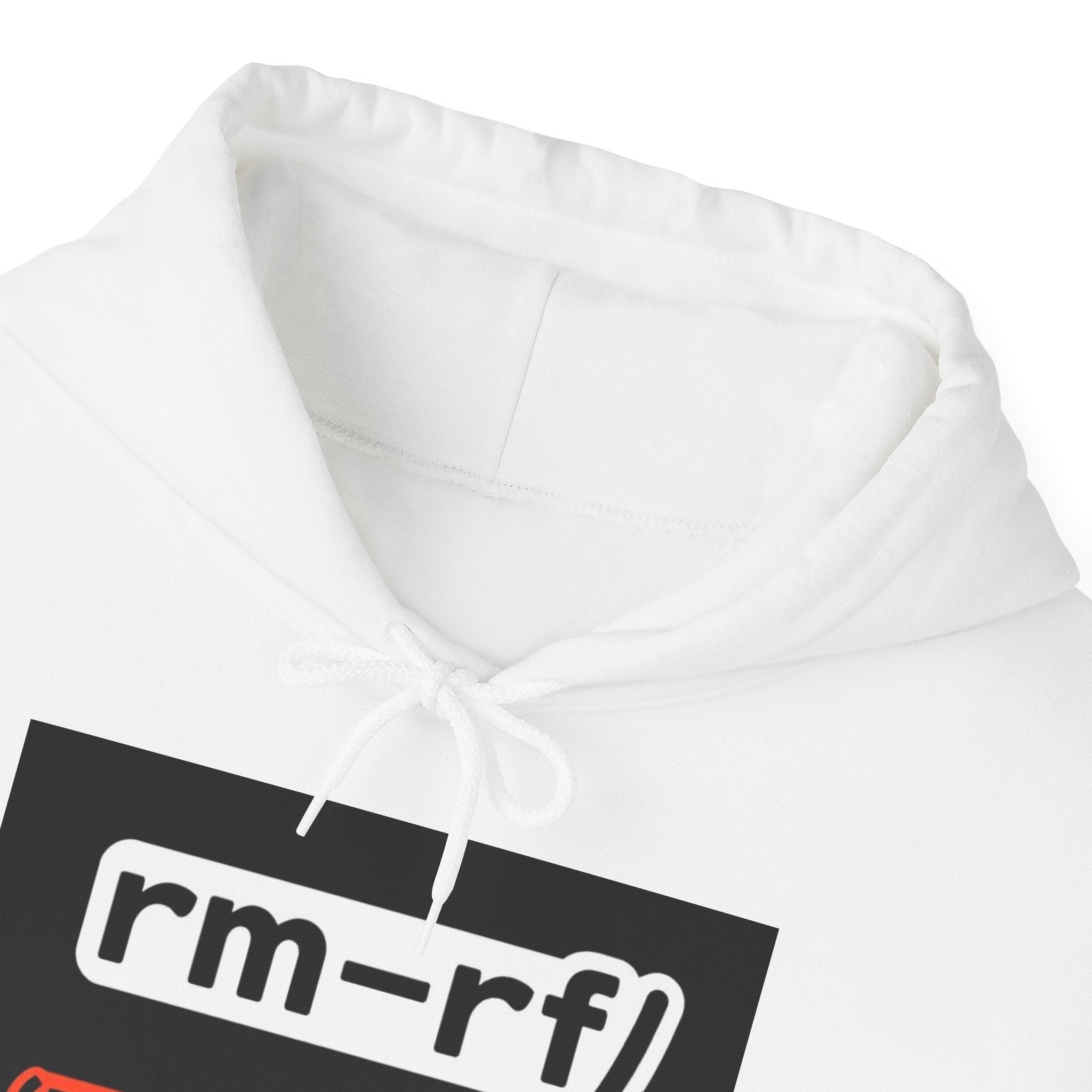 "rm–rf/ (Don't Try This)" — Funny Linux/Devops Command Hoodie