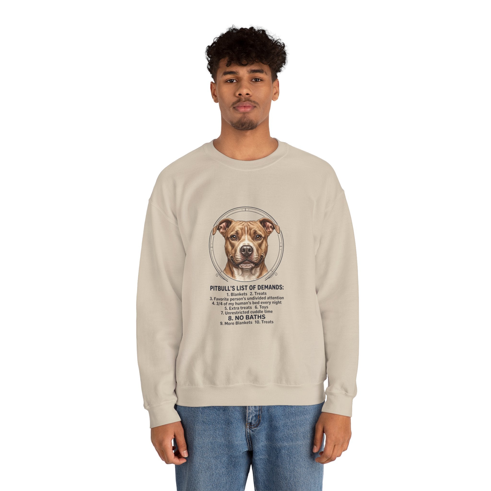 Pitbull Mom Sweatshirt | dog mom, fur baby, rescue pride