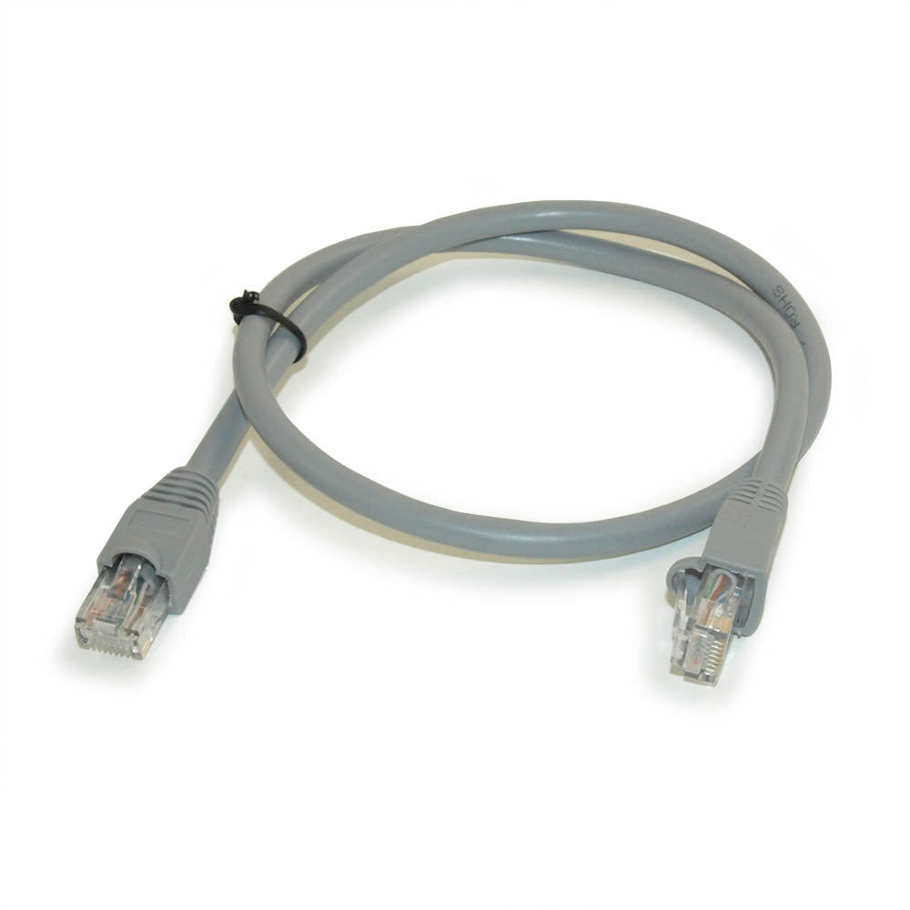 Allen Tel Cat5e Ethernet Cable Gray Snagless RJ45 Patch Cord 1ft–7ft ETL