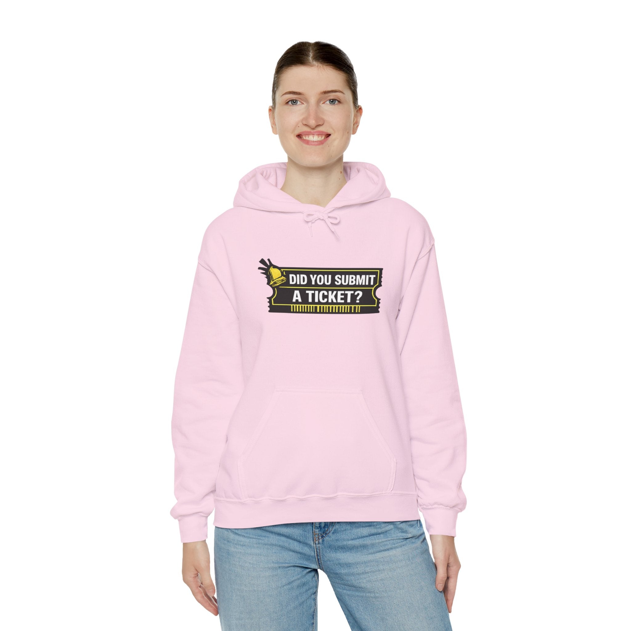 "Did You Submit a Ticket?" IT Support Humor Hoodie