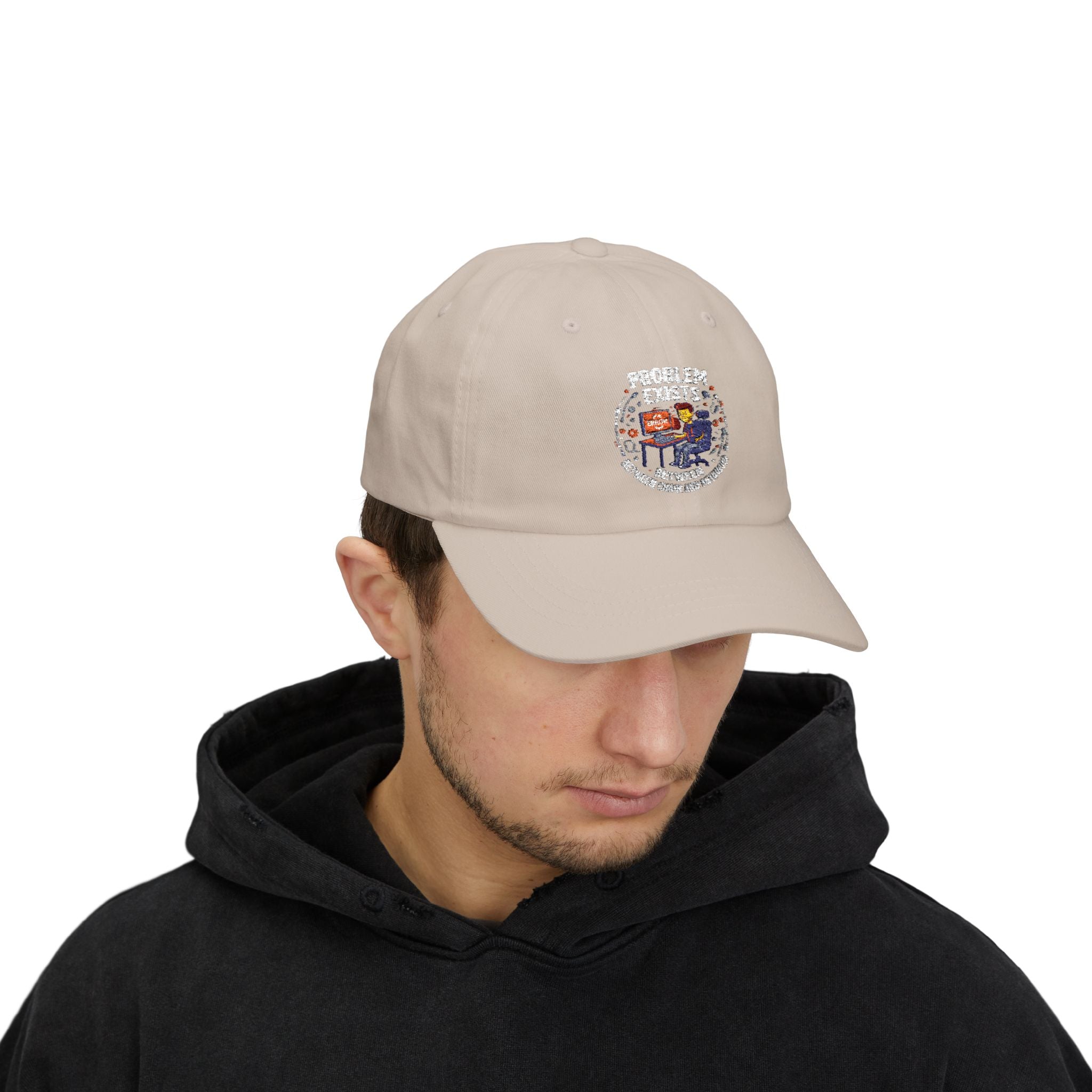 “Problem Exists Between Chair and Keyboard”  Hat