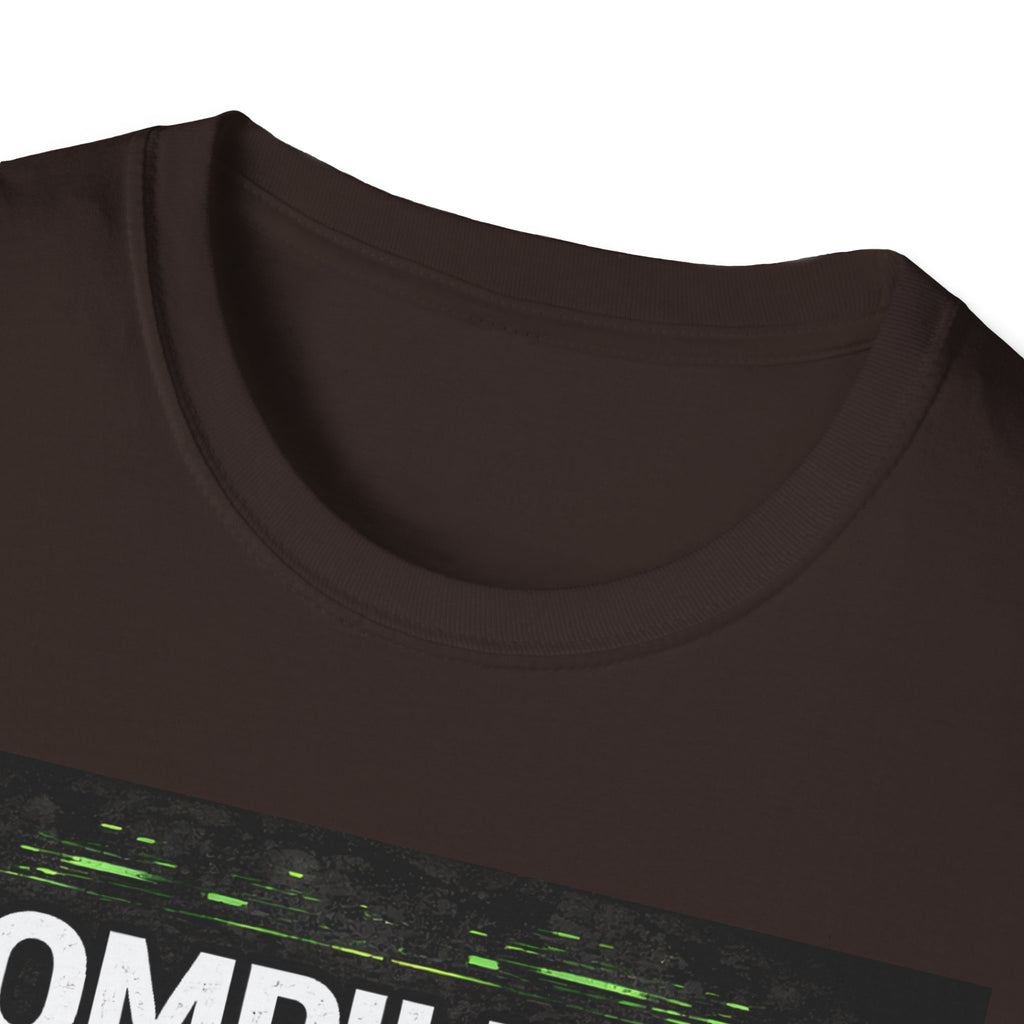 "Compiling... Please Wait" Programmer Loading Graphic Tee Funny IT Tech Humor T-Shirt