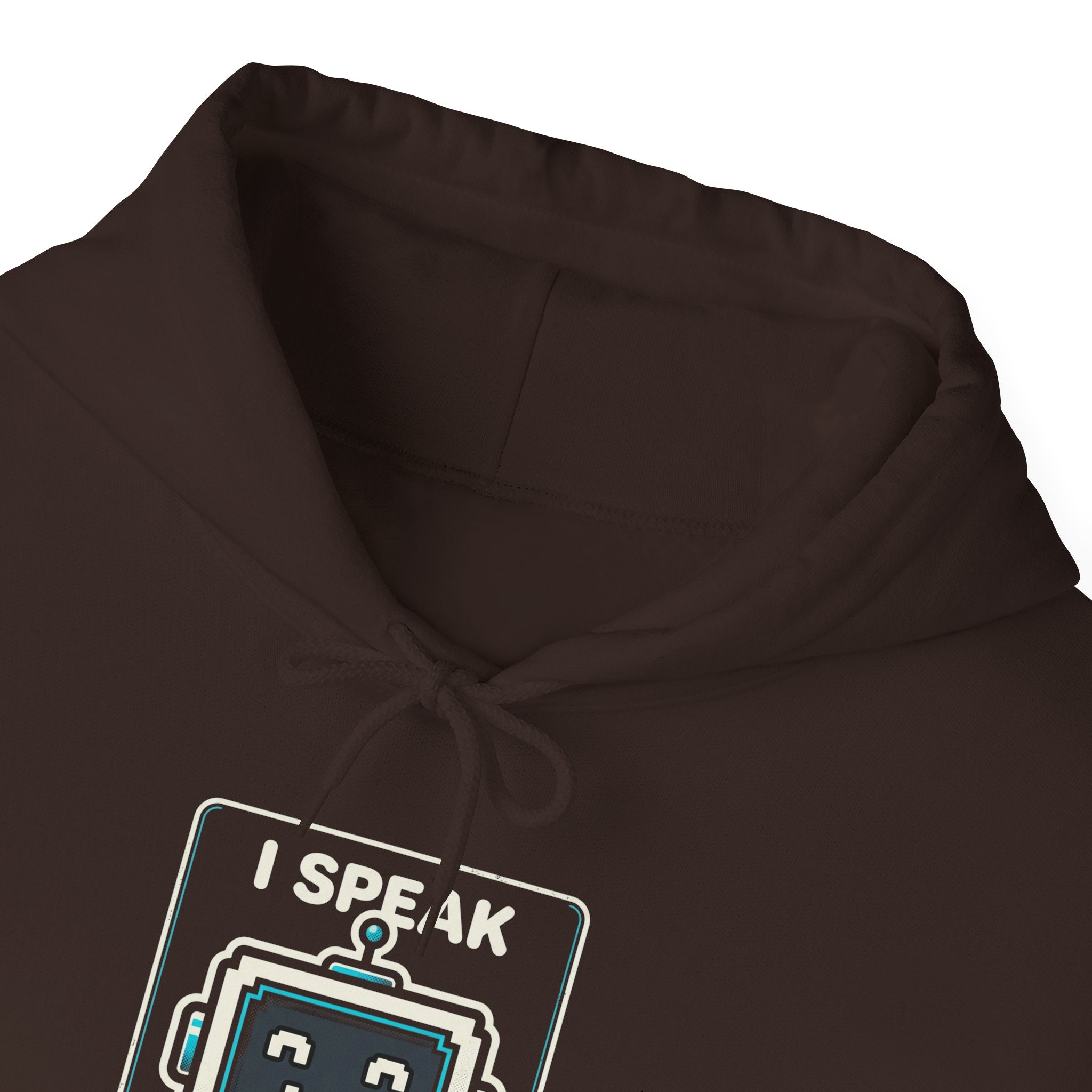 "I Speak Fluent Binary" Funny IT Programmer Humor Hoodie