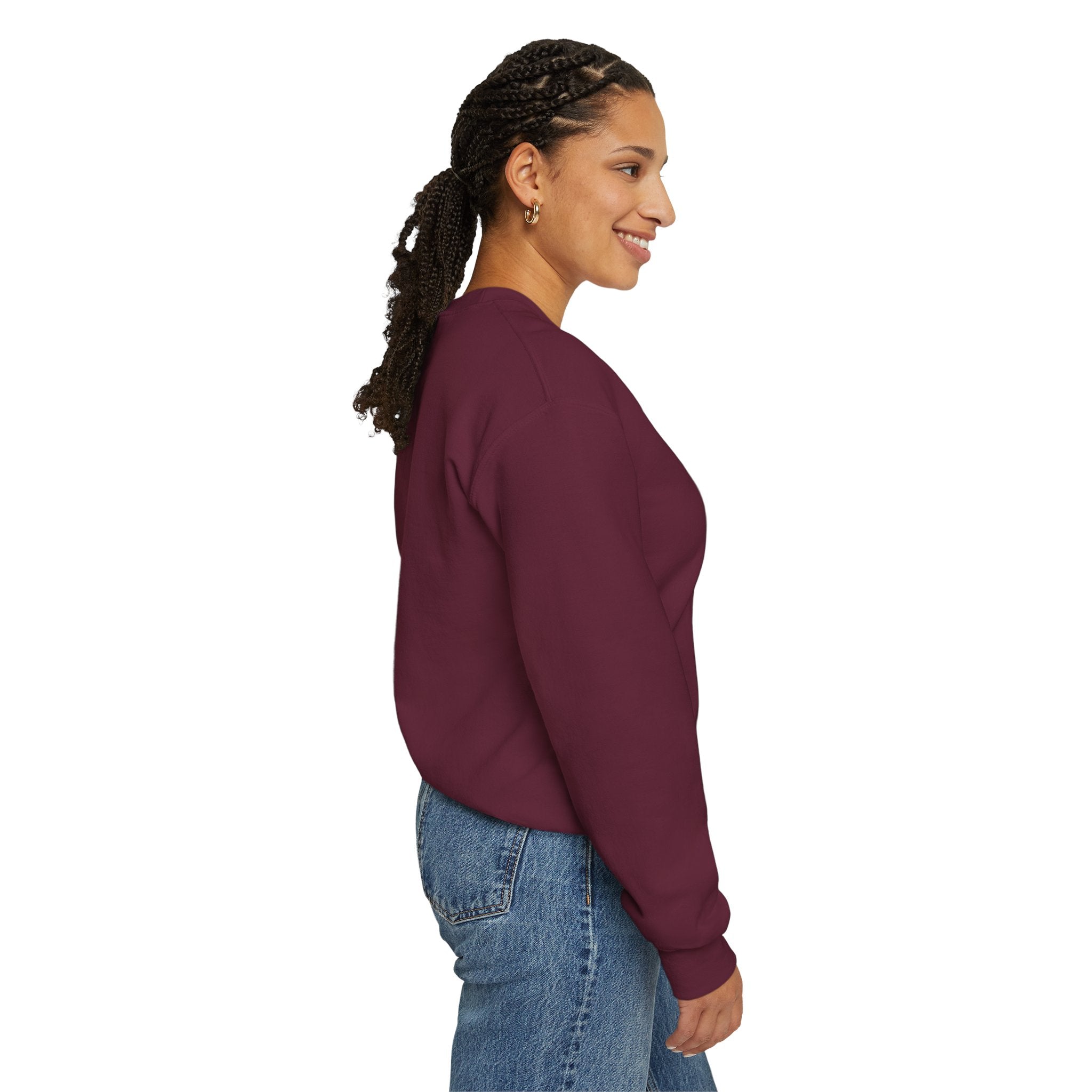 "Problem Exists Between Chair and Keyboard" Graphic Crewneck Sweatshirt