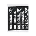 "No Signal No Problem" IT Humor Funny IT Velveteen Plush Blanket