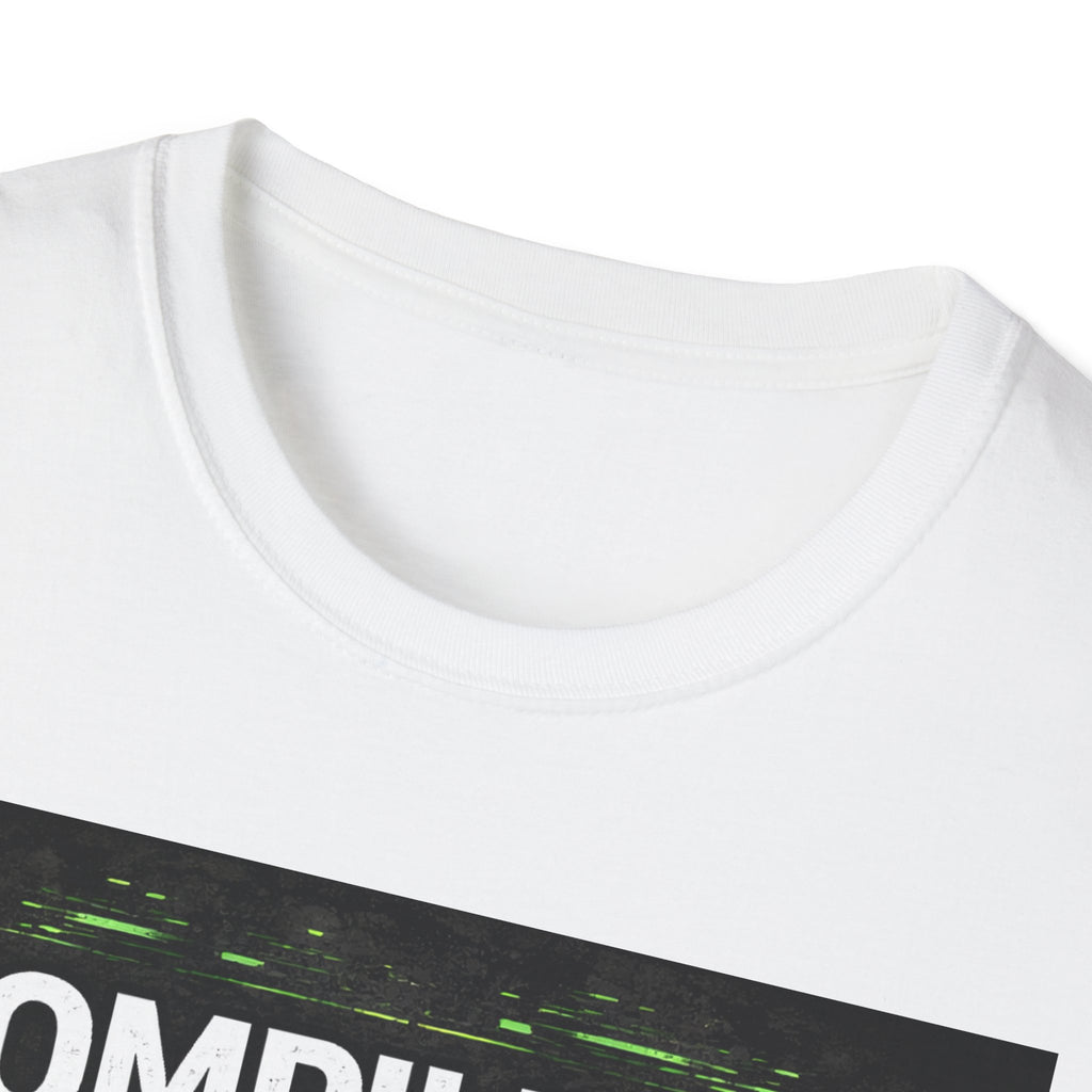 "Compiling... Please Wait" Programmer Loading Graphic Tee Funny IT Tech Humor T-Shirt