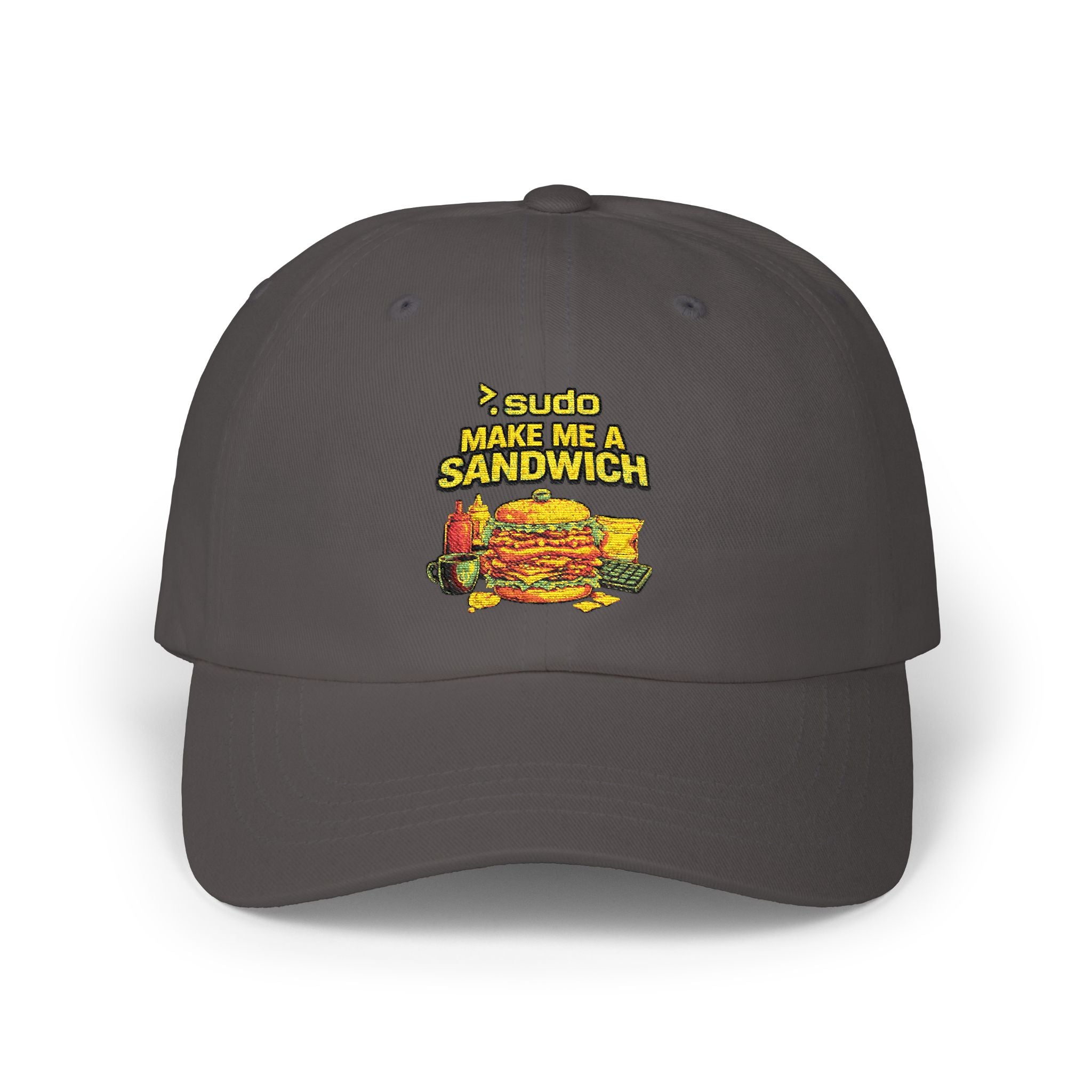 ">. Sudo Make Me A Sandwich" Tech Humor Funny IT Baseball Hat/Cap