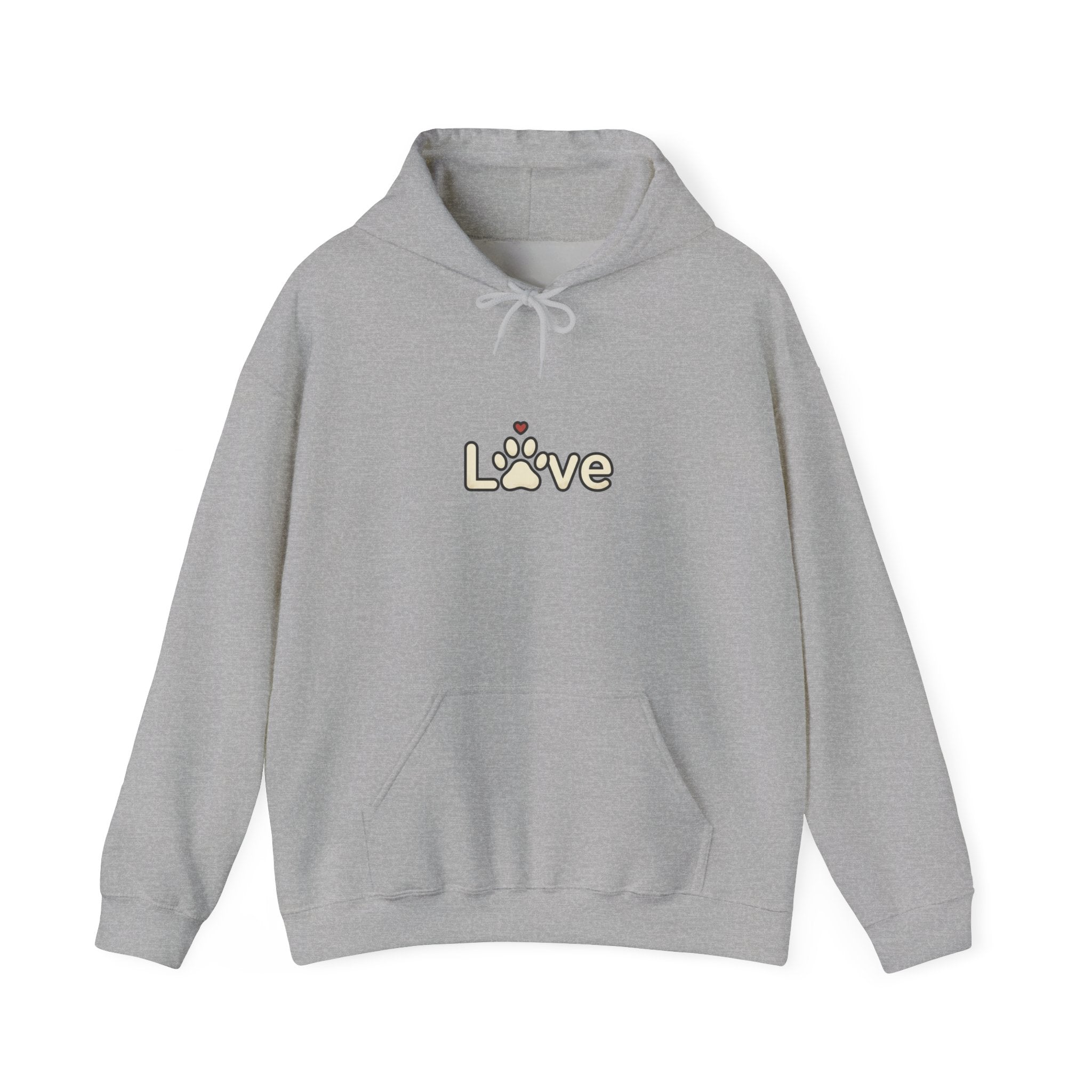 Dog Mom Love Hoodie | dog mom, fur baby, rescue pride