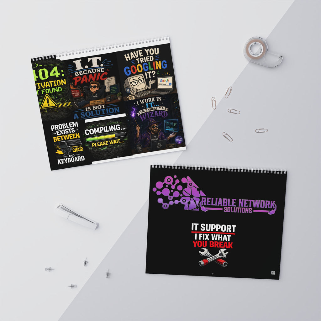 Wall Calendars (2026) Funny Tech IT