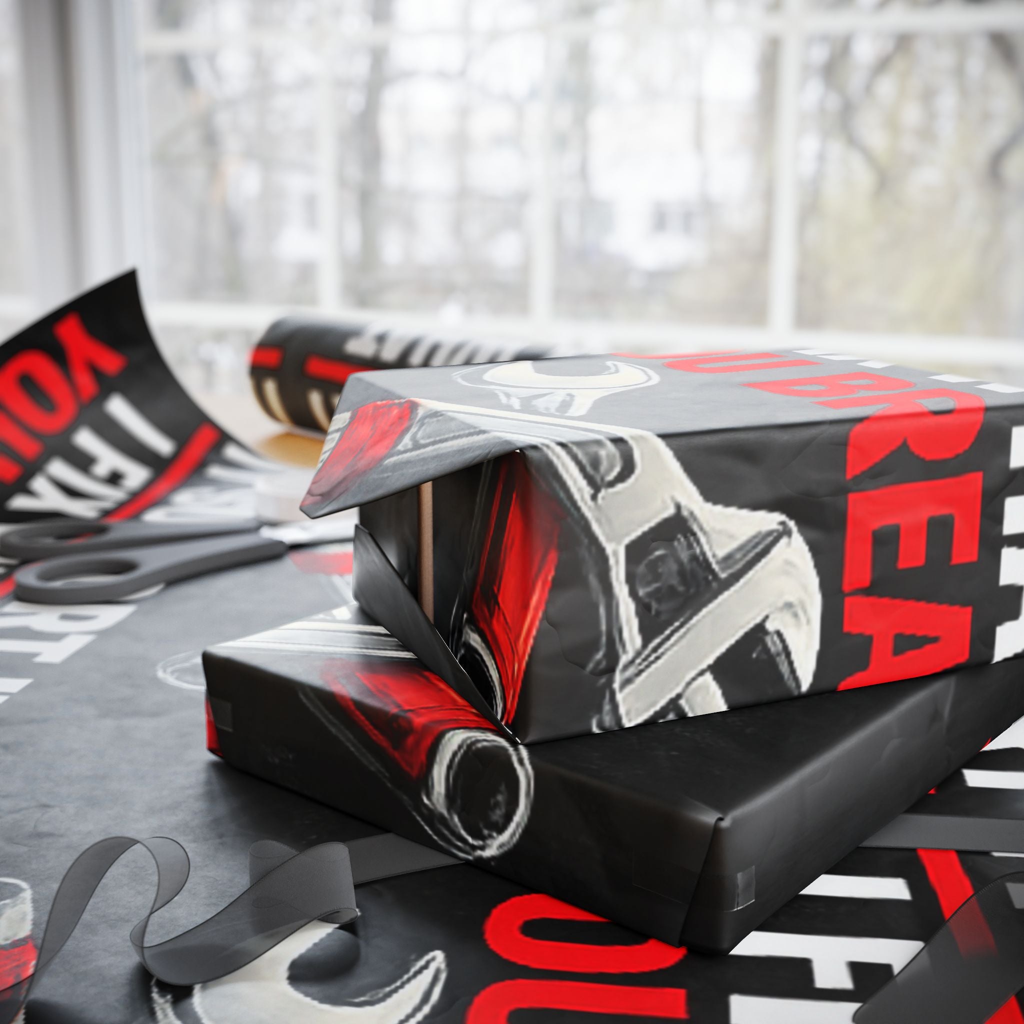 "IT Support: I Fix What You Break" Funny Tech Bold Protest Print IT Humor Wrapping Paper