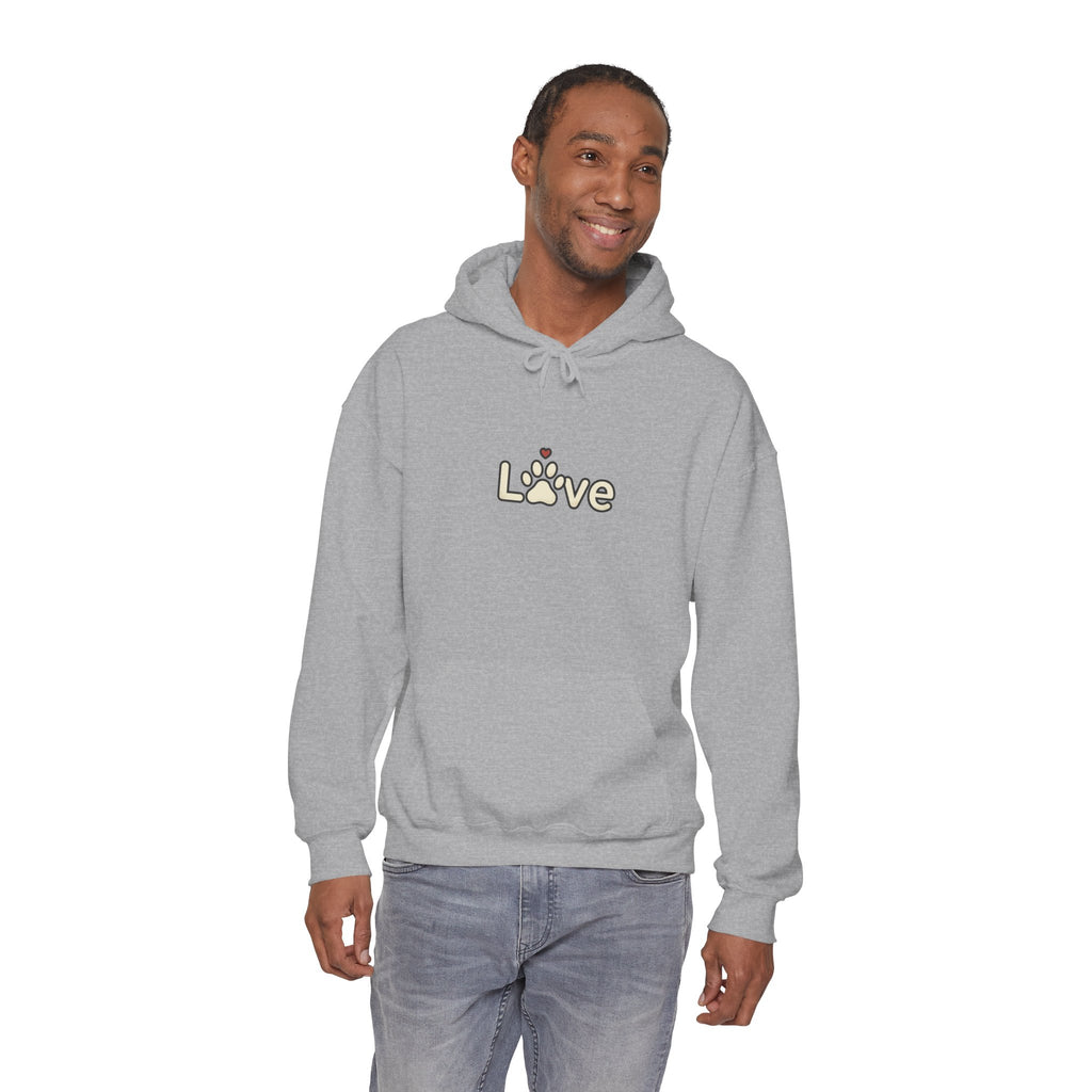 Dog Mom Love Hoodie | dog mom, fur baby, rescue pride