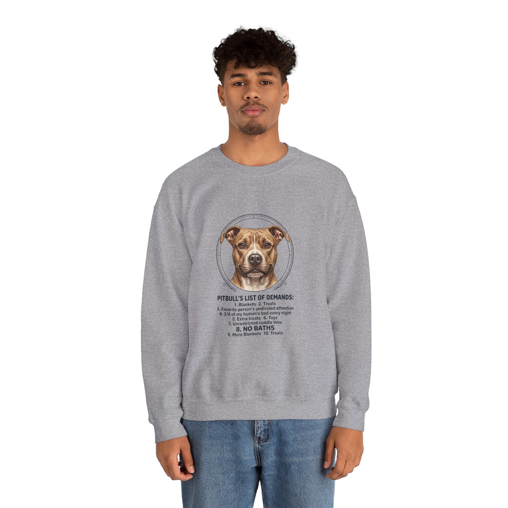 Pitbull Mom Sweatshirt | dog mom, fur baby, rescue pride