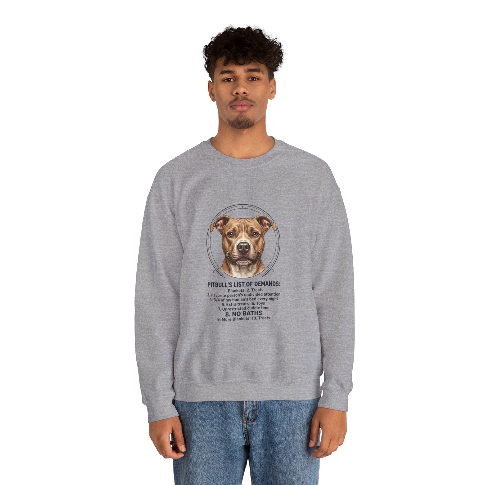 Pitbull Mom Sweatshirt | dog mom, fur baby, rescue pride