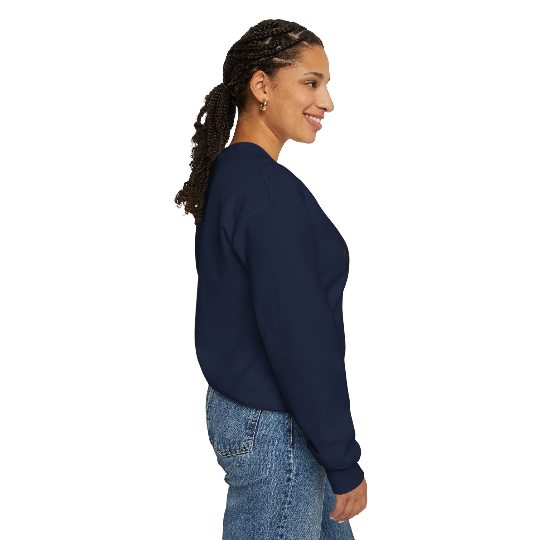 "404: Motivation Not Found" Funny Tech Graphic Crewneck Sweatshirt