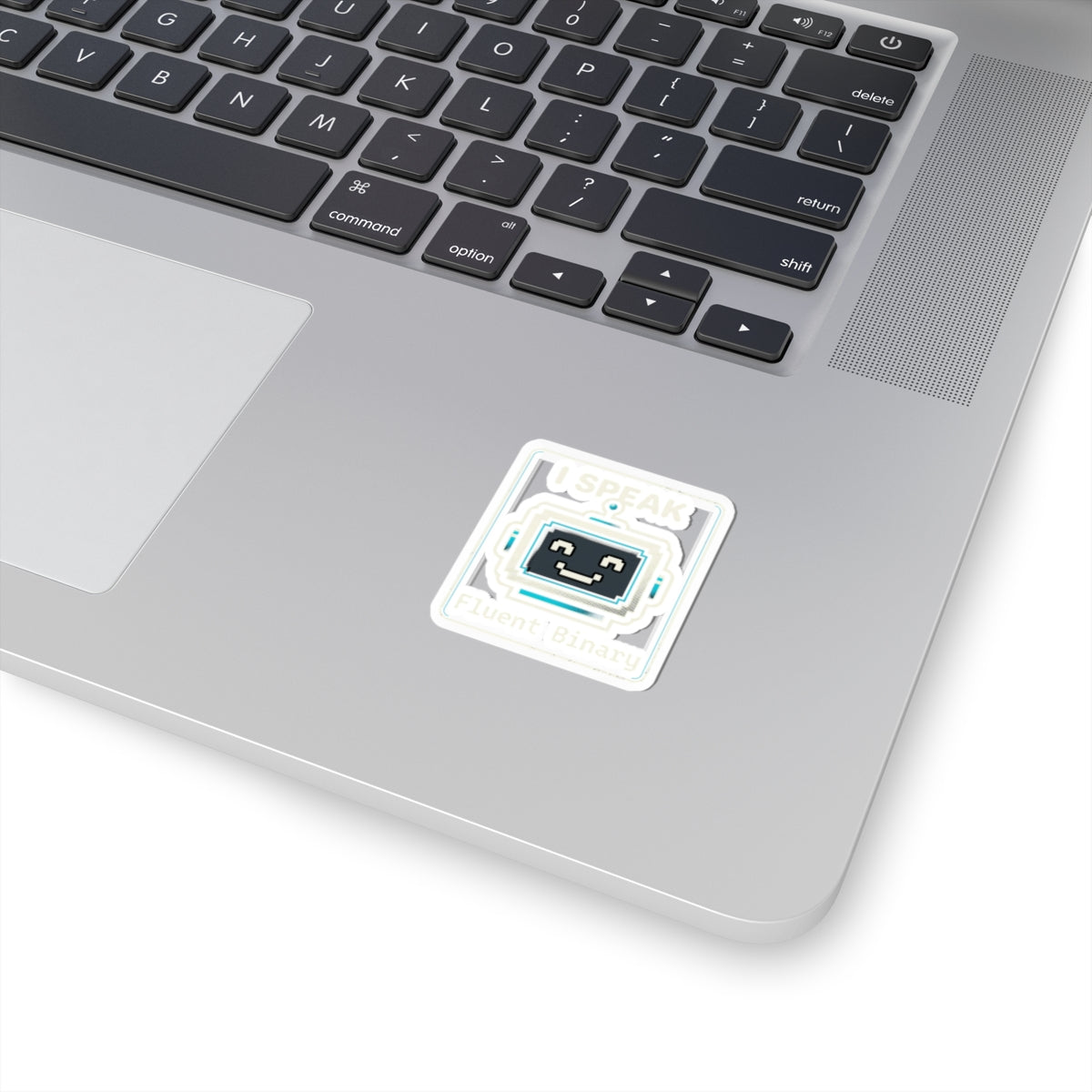 "I Speak Fluent Binary" Programmer Tech Humor Sticker Funny IT Kiss-Cut Laptop Decal