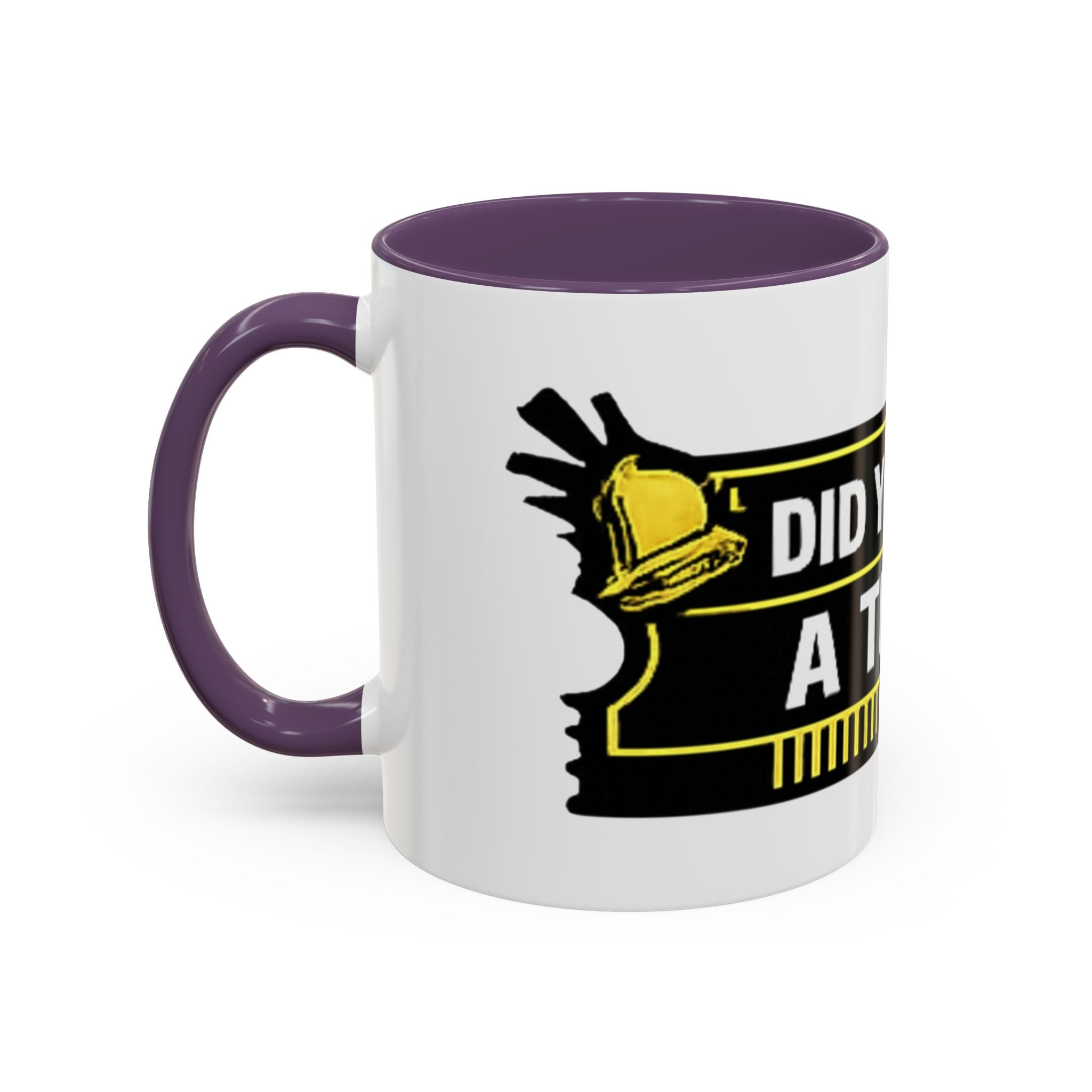 "Did You Submit a Ticket?" Accent Coffee Mug — Support Desk Humor, IT Helpdesk Gift (11/15oz)