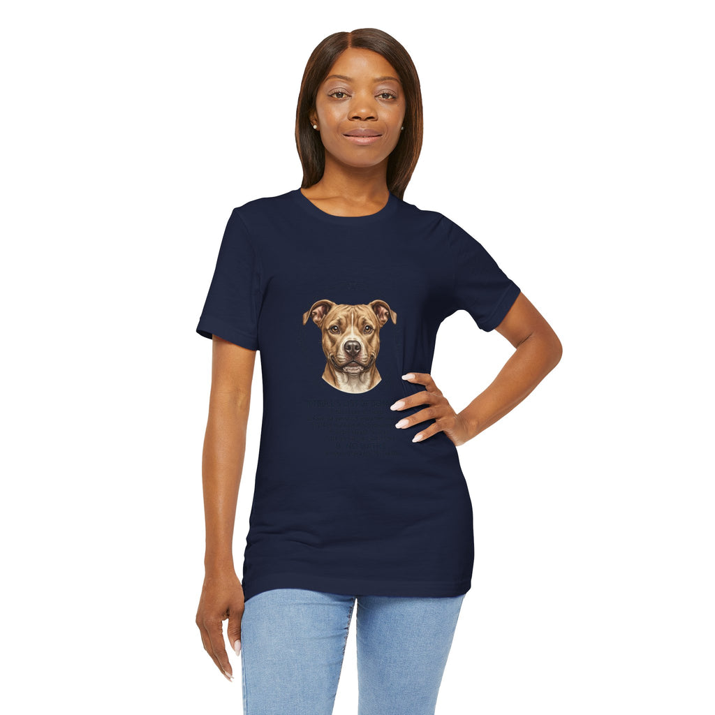 Pitbull Mom List of Demands T-Shirt | Dog Mom, Rescue Pride Tee