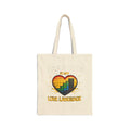 "Bandwidth is my Love Language" Funny IT Tech Humor Cotton Canvas Tote Bag