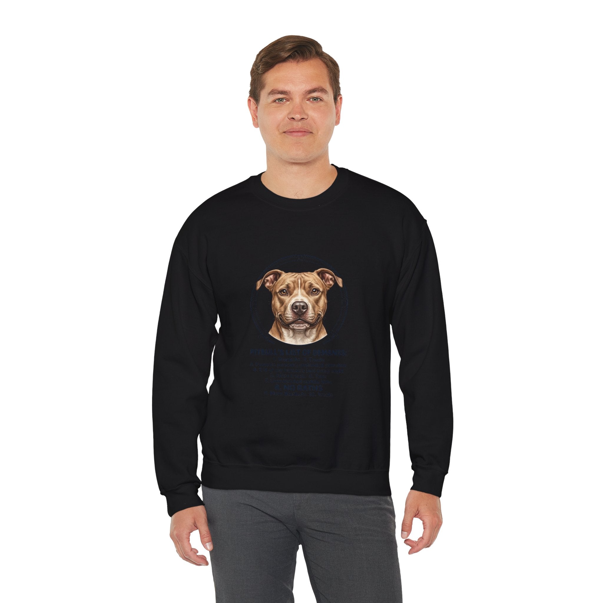 Pitbull Mom Sweatshirt | dog mom, fur baby, rescue pride