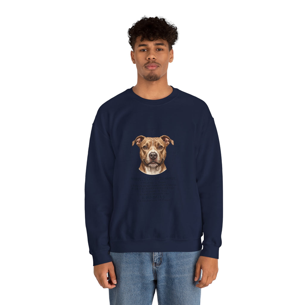 Pitbull Mom Sweatshirt | dog mom, fur baby, rescue pride