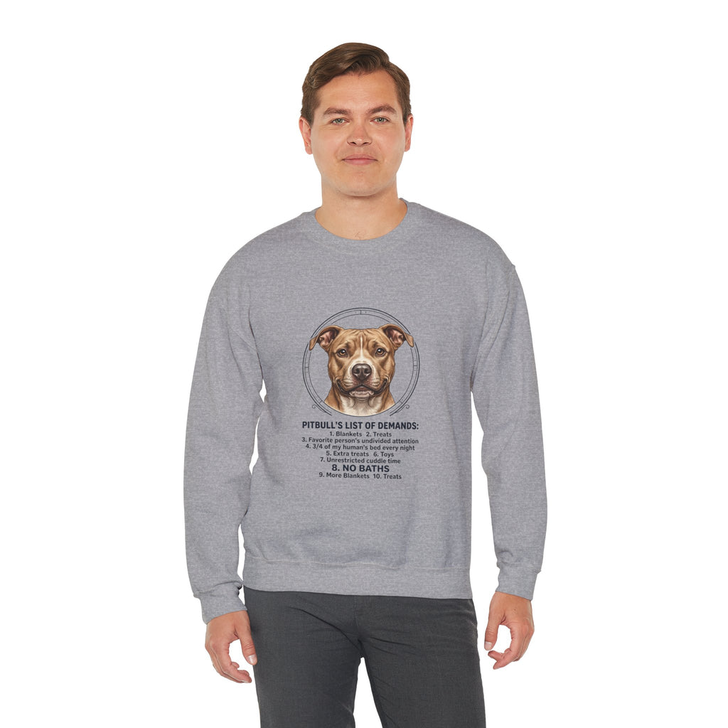 Pitbull Mom Sweatshirt | dog mom, fur baby, rescue pride