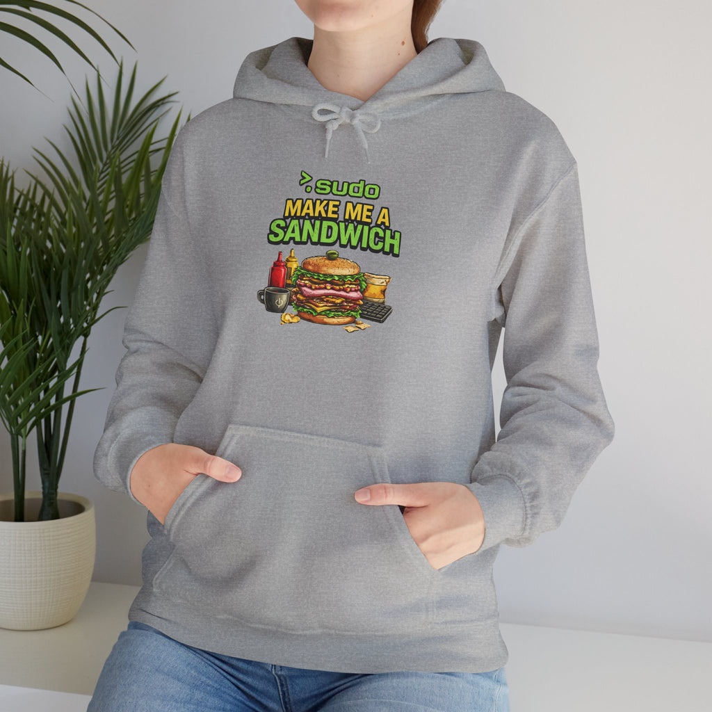 ">.Sudo Make Me A Sandwich" IT Humor Unisex Heavy Blend™ Hoodie