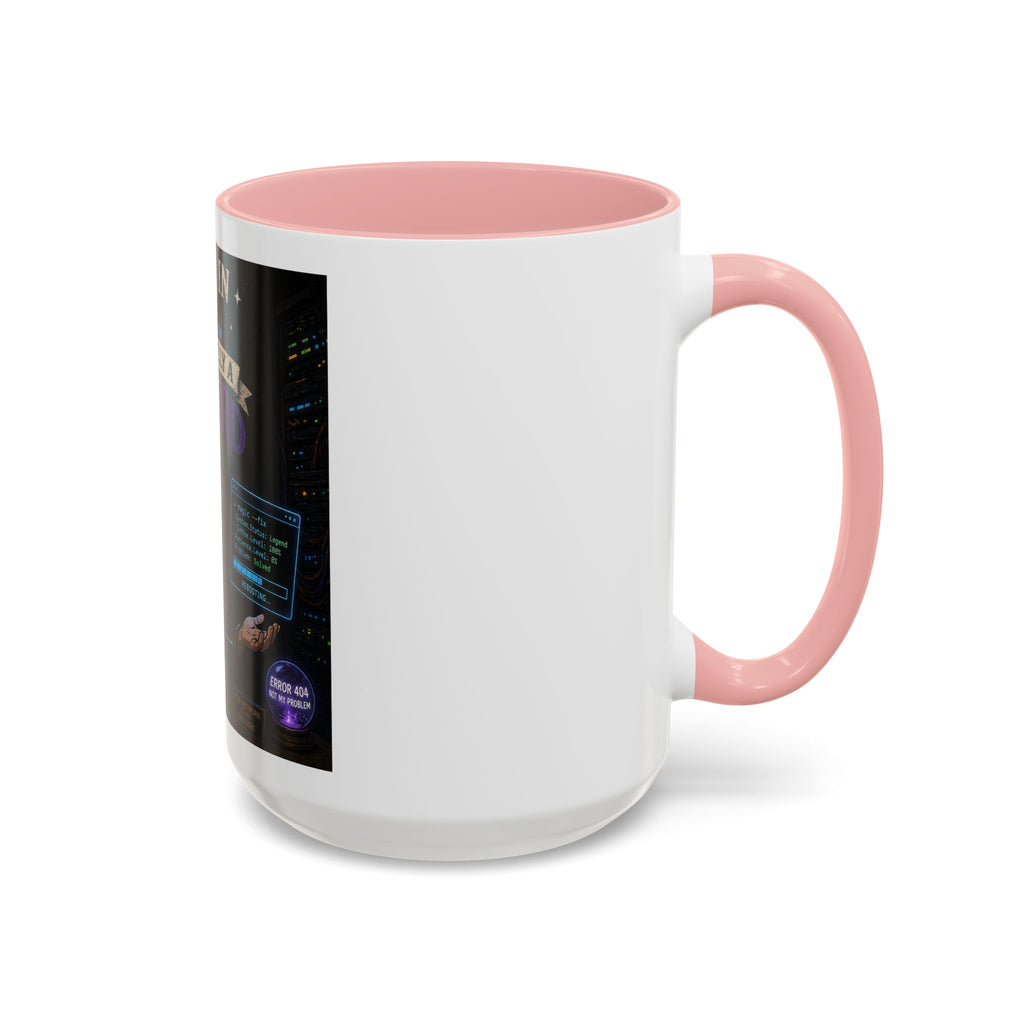 "I Work in IT... I'm Basically a Wizard" Funny IT Tech Support Humor Coffee Mug