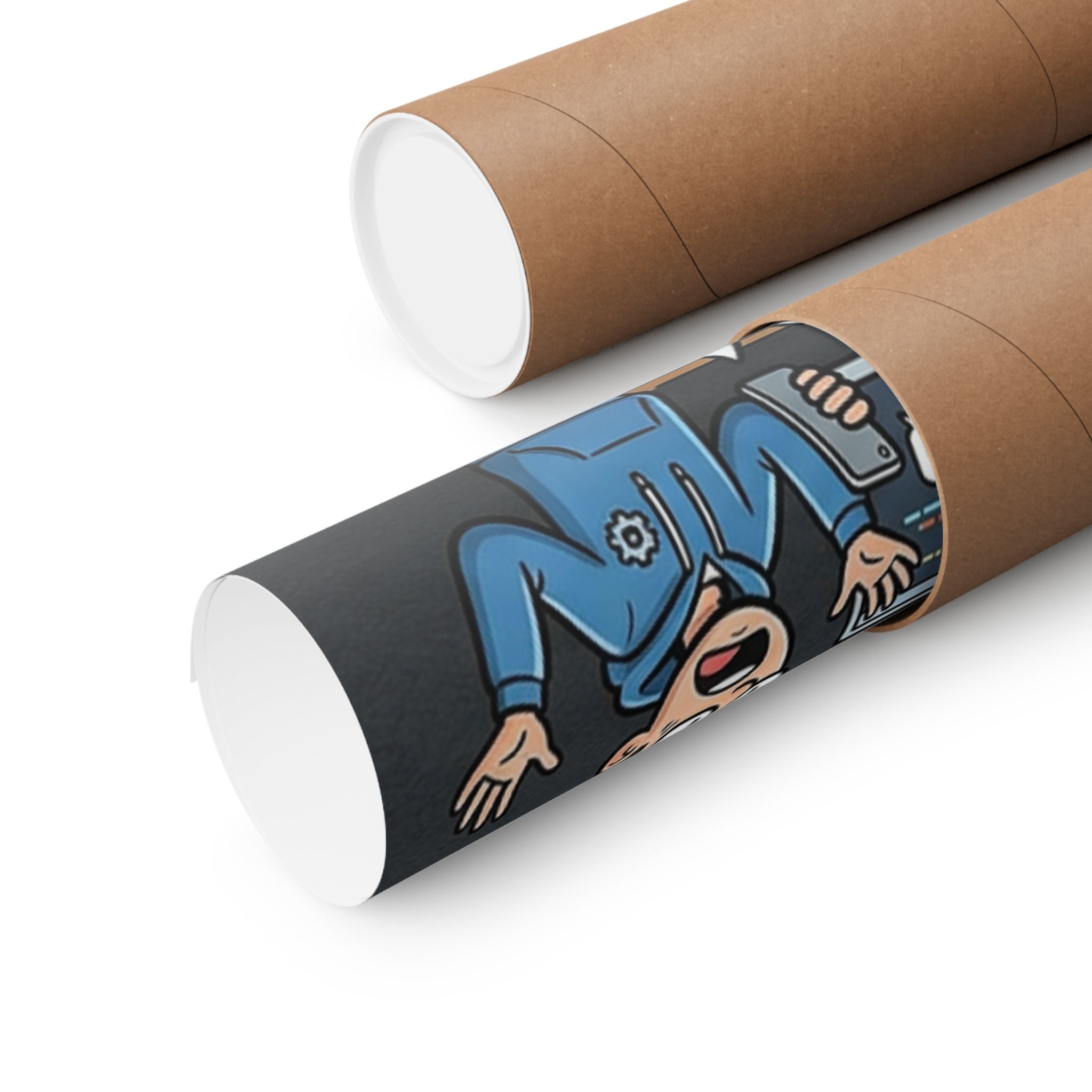 "ChatGPT Said It Would Work" Tech Humor Funny IT Matte Vertical Poster