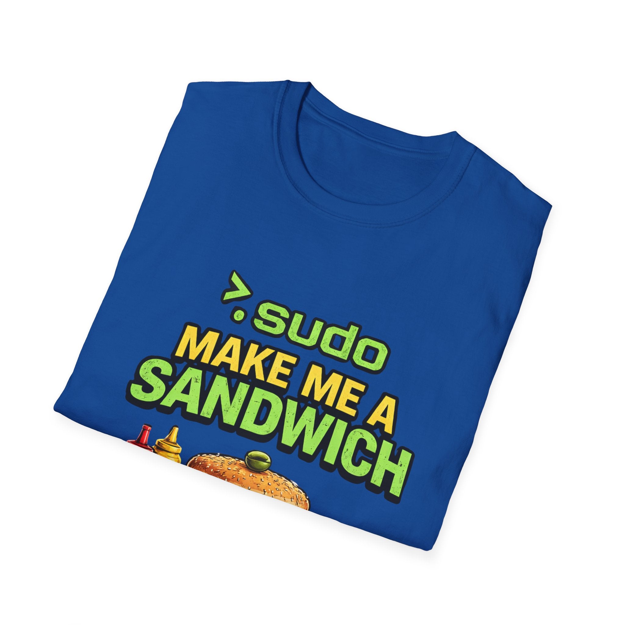 ">. Sudo Make Me a Sandwich" Funny IT T-Shirt — Programmer Tech Humor Tee