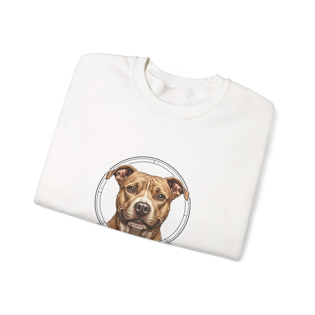 Pitbull Mom Sweatshirt | dog mom, fur baby, rescue pride