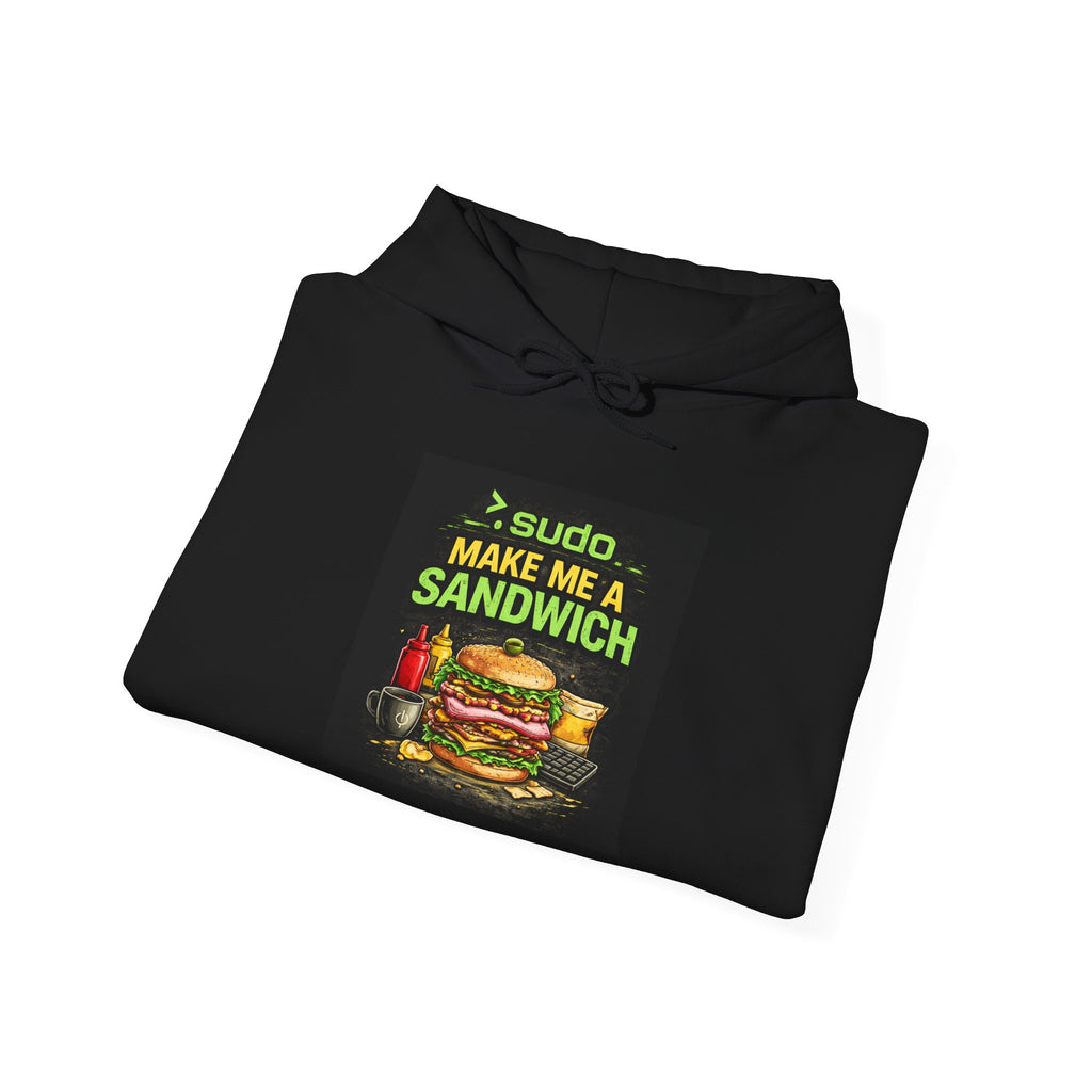 ">.Sudo Make Me A Sandwich" IT Humor Unisex Heavy Blend™ Hoodie