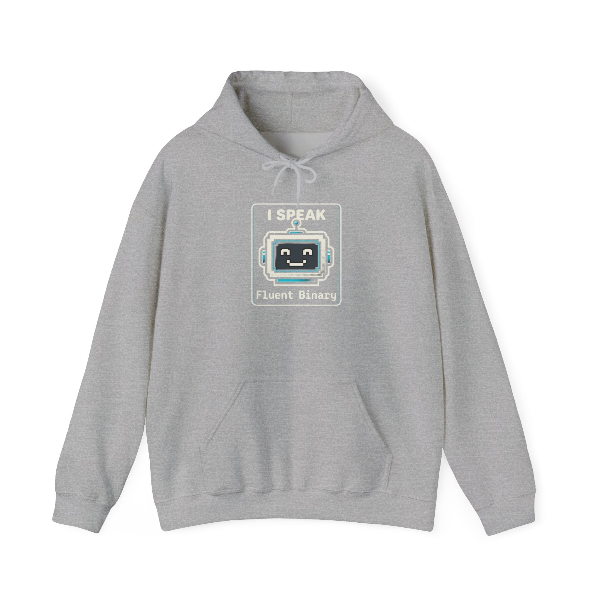"I Speak Fluent Binary" Funny IT Programmer Humor Hoodie