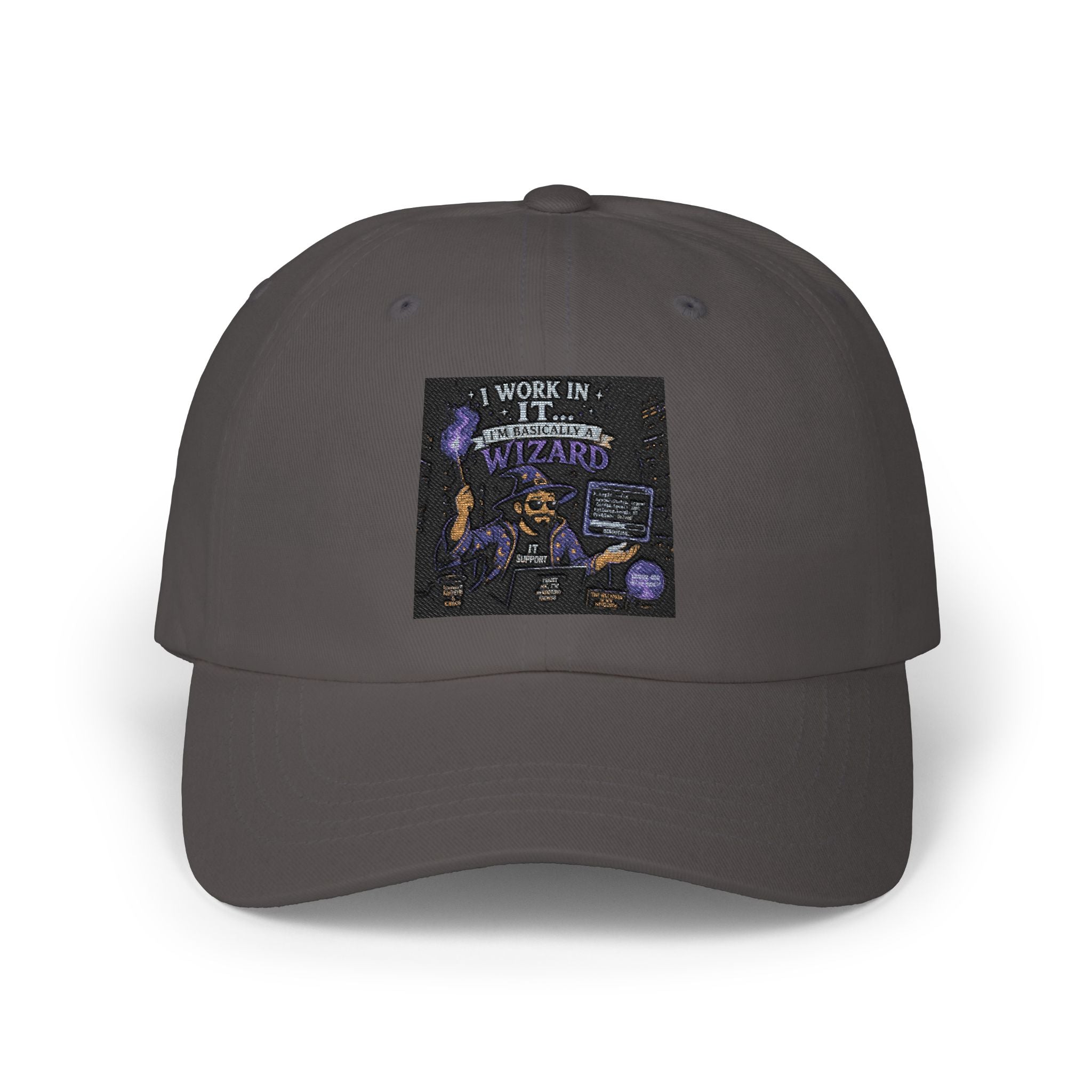 I Work In Technology Wizard Cap | Classic Baseball Hat