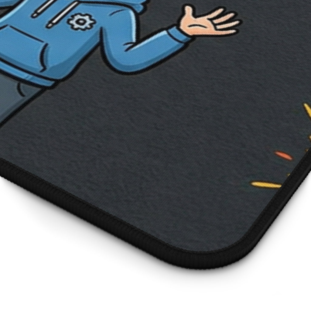 "ChatGPT Said It Would Work" Funny IT Programmer Tech Humor Mouse Pad Desk Mat