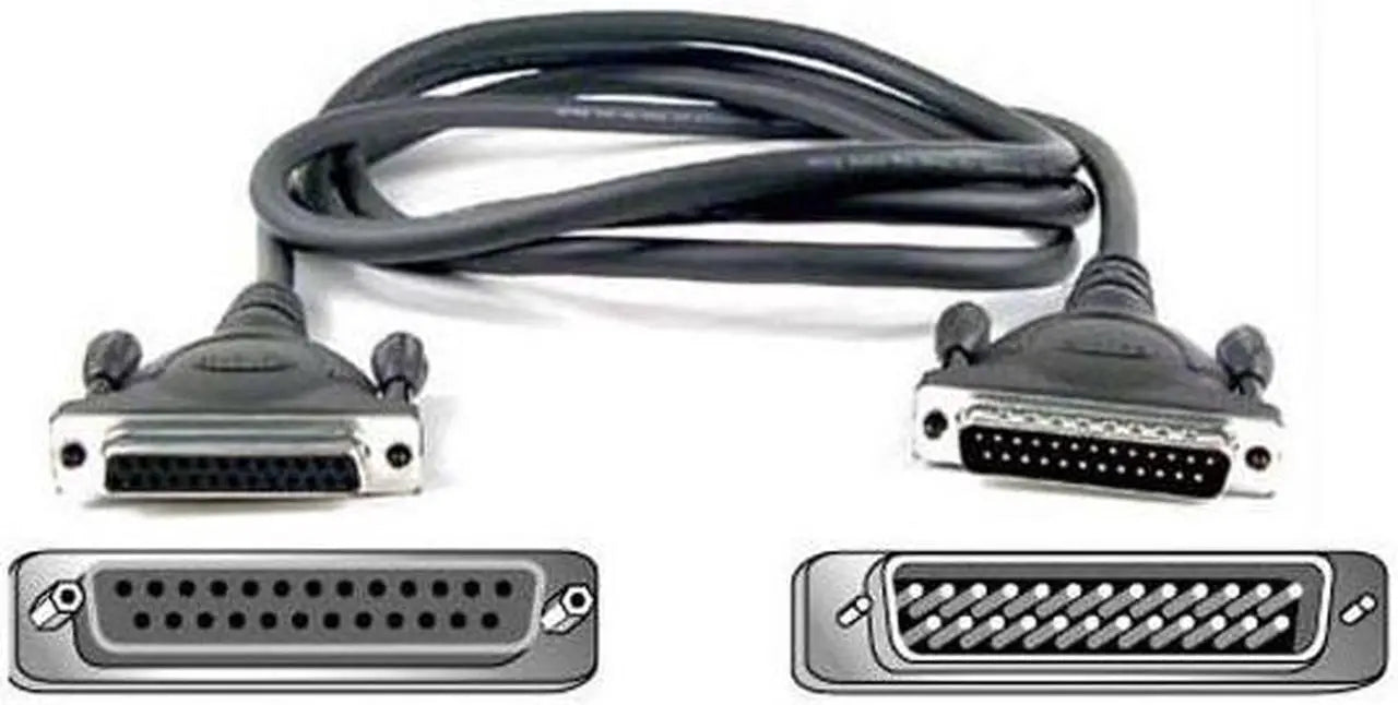 Belkin F3D112-06 DB25 Extension Cable 6ft Pro Series Male to Female Parallel NEW