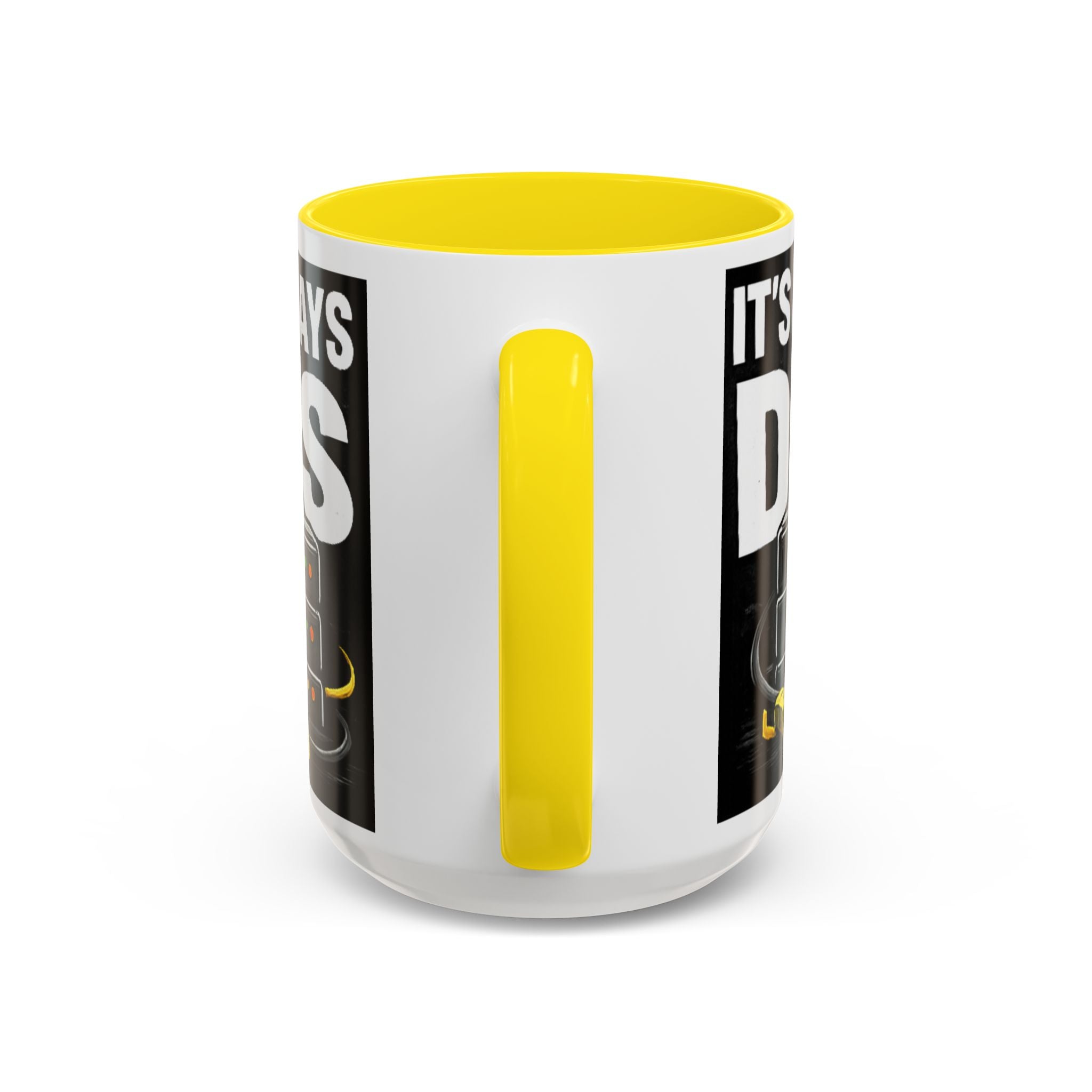 "It's Always DNS" IT Humor Accent Coffee Mug (11, 15oz)