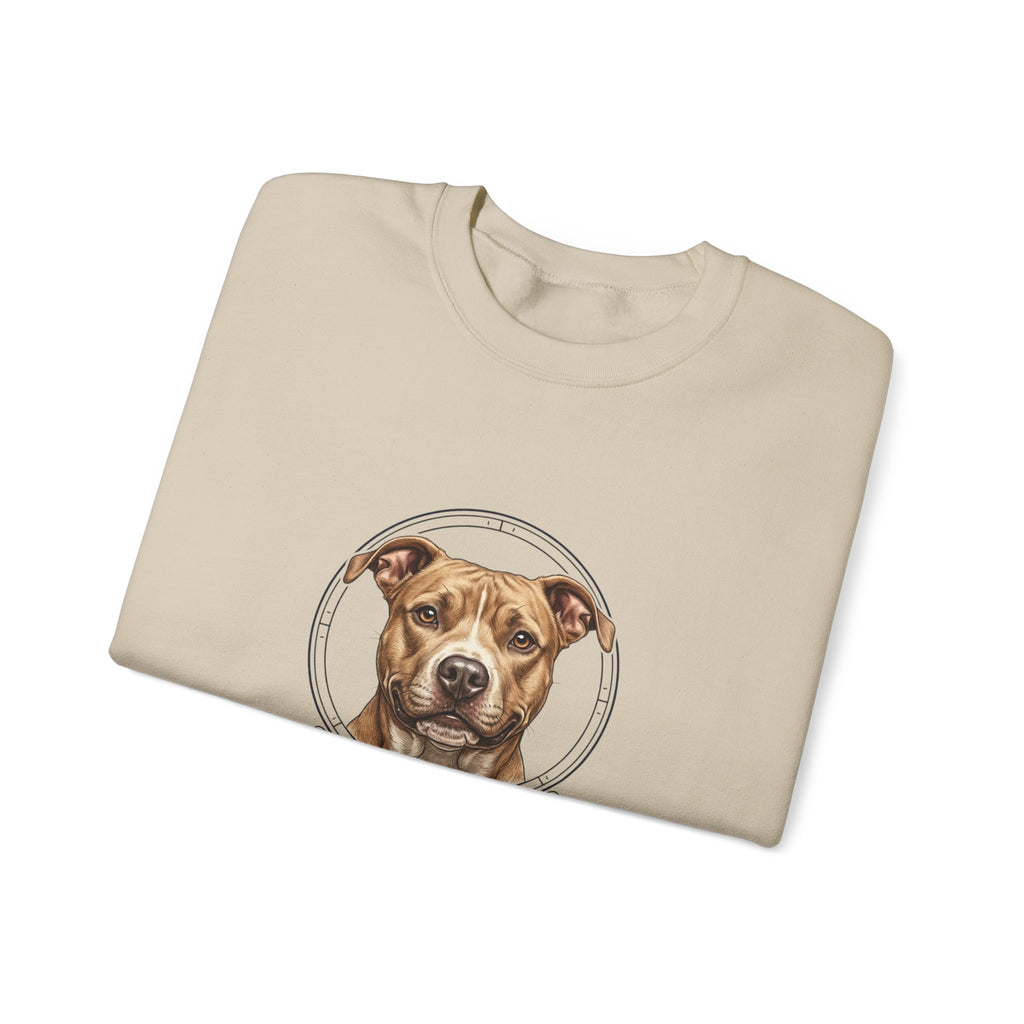 Pitbull Mom Sweatshirt | dog mom, fur baby, rescue pride