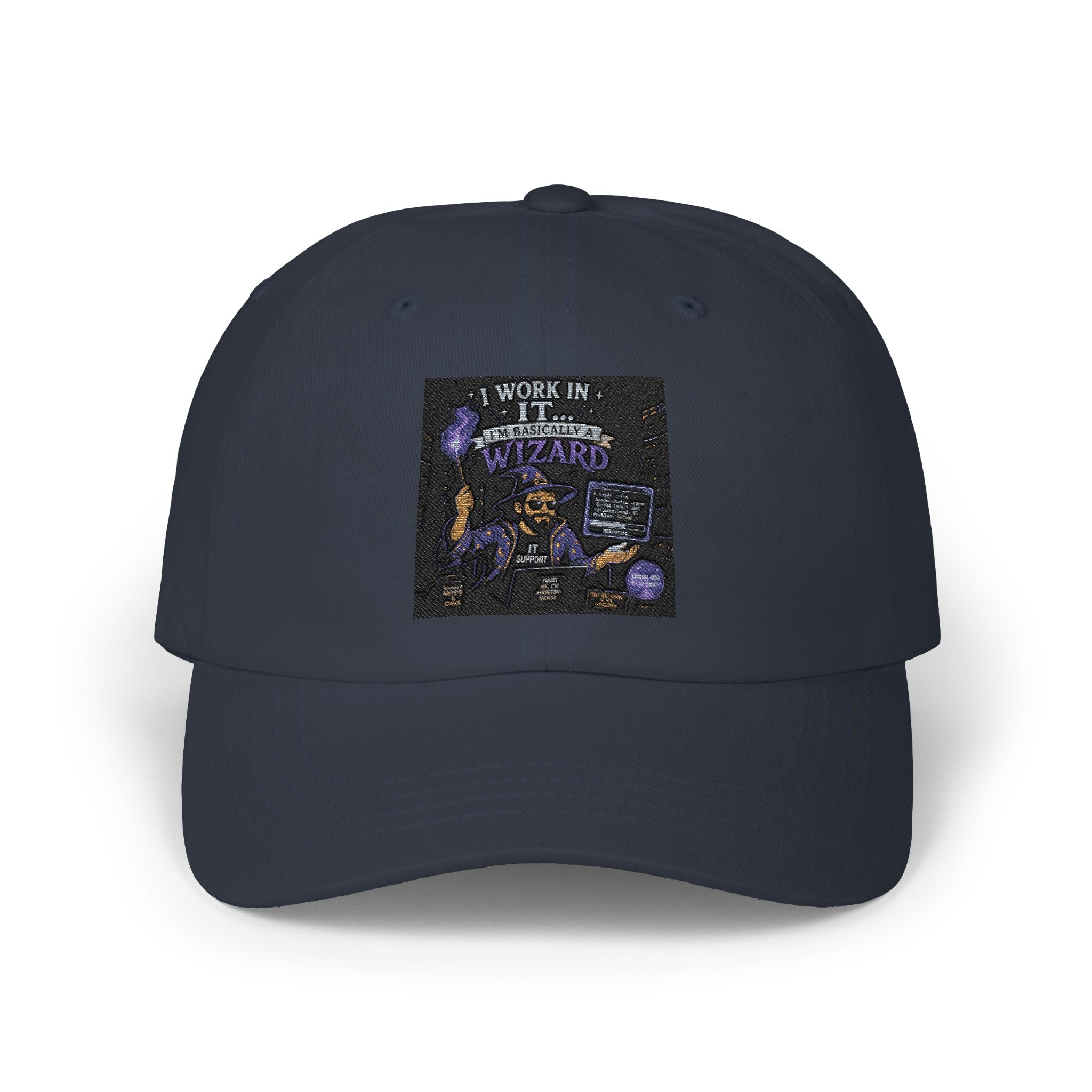 I Work In Technology Wizard Cap | Classic Baseball Hat
