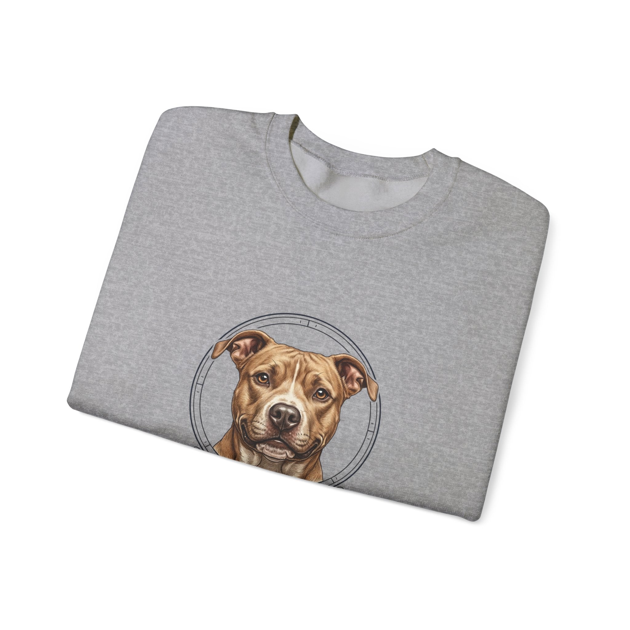 Pitbull Mom Sweatshirt | dog mom, fur baby, rescue pride