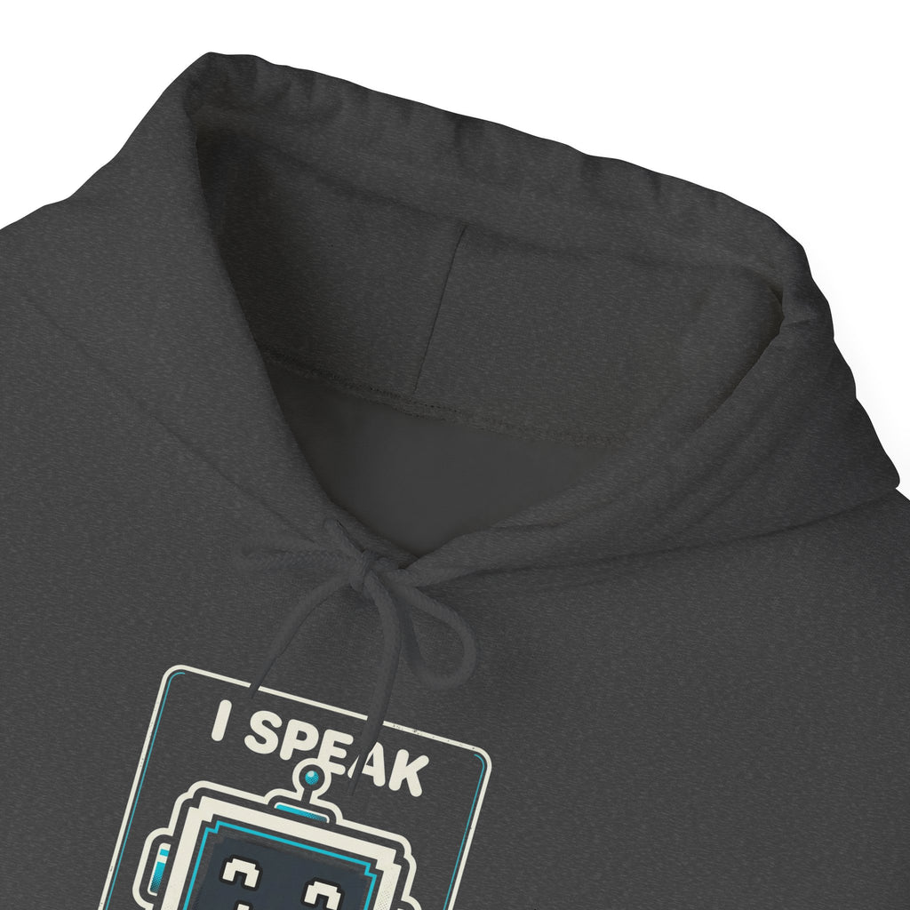 "I Speak Fluent Binary" Funny IT Programmer Humor Hoodie