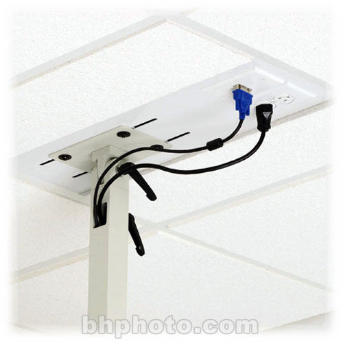 Bretford TPM8PLATE Ceiling Mount Tray Plate – Drop Ceiling Projector Mount Plate