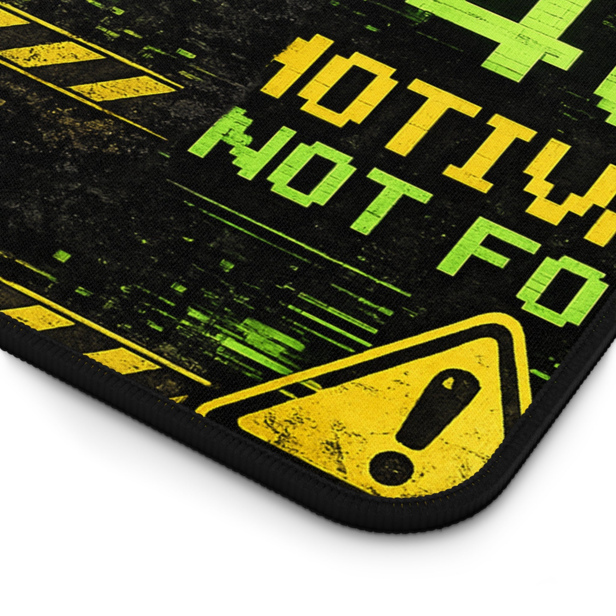 "404 Motivation Not Found" Funny IT Mouse Pad Gamer/Programmer Tech Humor Desk Mat