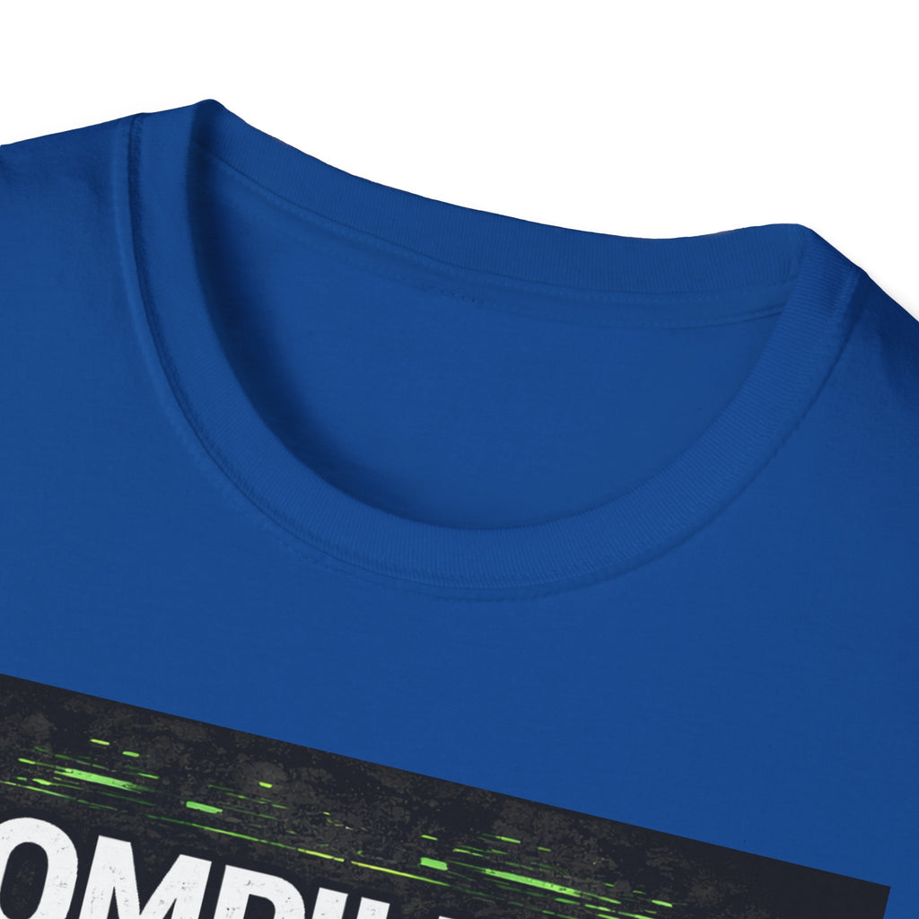 "Compiling... Please Wait" Programmer Loading Graphic Tee Funny IT Tech Humor T-Shirt