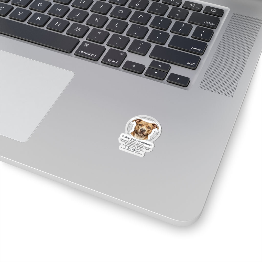 Pitbull Dog Mom Sticker | breed mom, rescue pride, fur baby decal