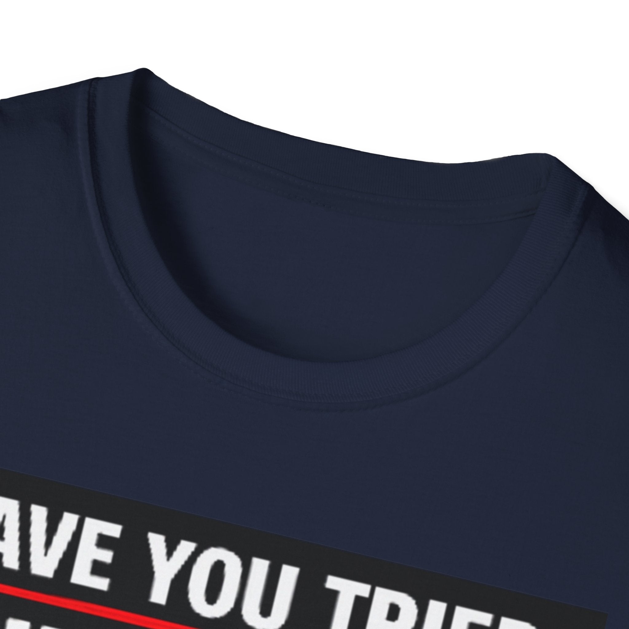 "Have You Tried Turning It Off On Again?" Funny IT T-Shirt Tech Humor Tee