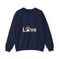 Love Paw Crewneck Sweatshirt | Dog Mom Dog Dad, Fur Baby Rescue Pride